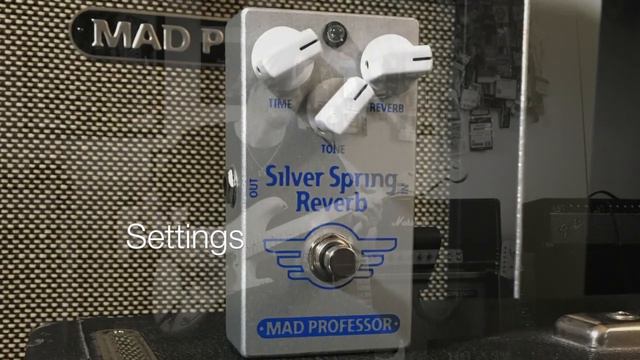 Mad Professor Silver Spring Reverb into a blackface Fender Showman amp смотреть онлайн