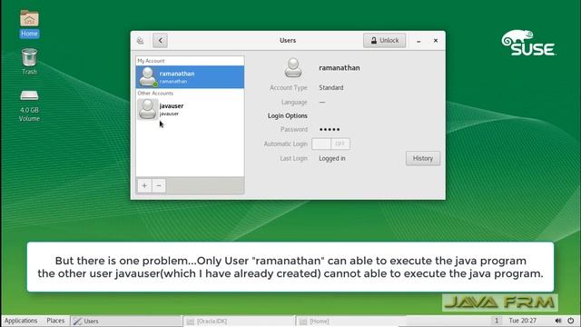 Oracle JDK 7 Installation on Suse Linux Enterprise Server 12 and set JAVA_HOME to all users смотреть онлайн