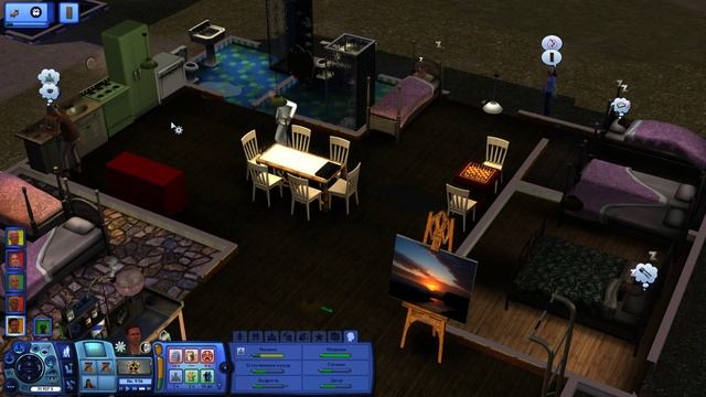 Sims 3 Идем в гости в сверхестественную семью