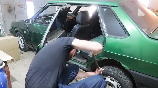 ВАЗ 21099 начало тюнинга смотреть онлайн