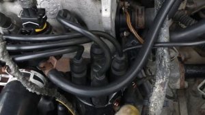 Замена Фланца бокового на двигателе Пассат б3/б4 vw passat b3/b4