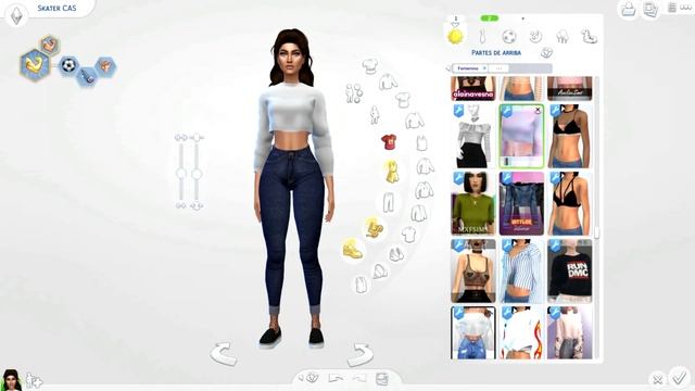 SIMS 4 CAS | SKATER + FULL CC LIST & DOWNLOAD смотреть онлайн