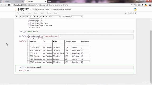 Loading Data in Python from CSV Excel TXT and JSON Files смотреть онлайн