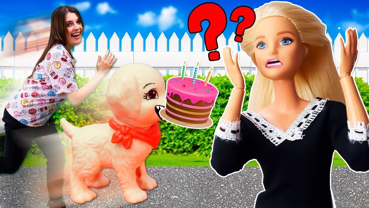 Кто съел Торт? Жизнь Барби в видео шоу для детей с Машей Тойклаб! Ищем по подсказкам смотреть онлайн