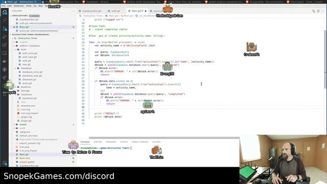Game Dev Stream #60 - Distraction Timer app in Godot смотреть онлайн