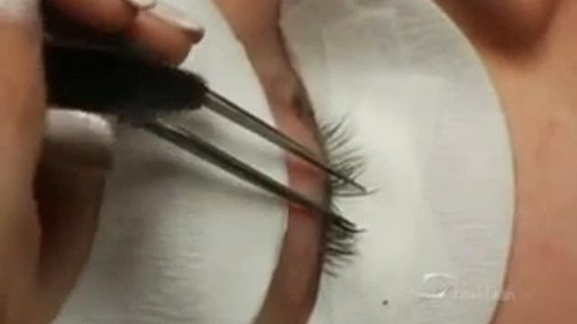 Поресничная техника наращивания ресниц смотреть онлайн