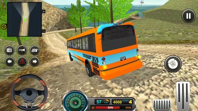 City Coach Bus Driving Simulator Games - Bus Driving Simulator - Android Gameplay смотреть онлайн