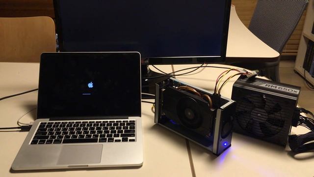 eGPU OS X Booting Example смотреть онлайн