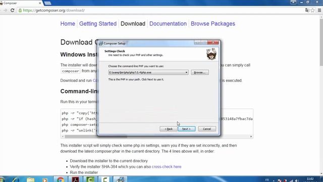 composer php windows смотреть онлайн