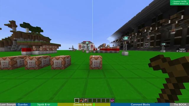 Hand Held Lasers in Minecraft 1.8 (Guardian and Squid Behaviours) смотреть онлайн