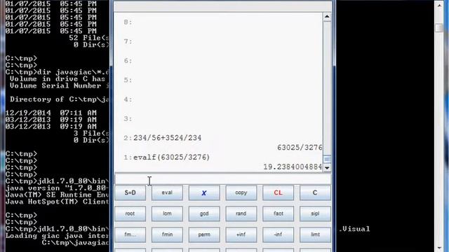 Compiling and running JNI giac on Windows смотреть онлайн