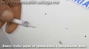 Спутниковые антенны - как правильно зачистить антенный кабель