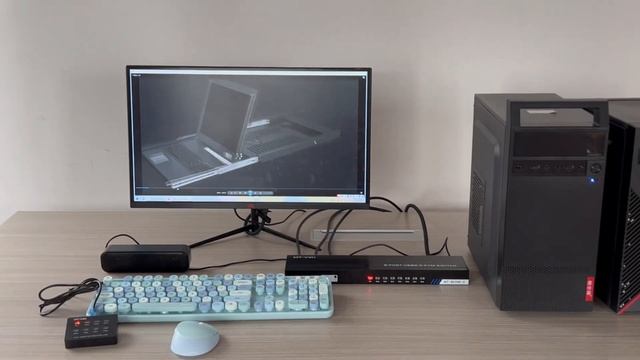 How to setup 8 Port HDMI KVM Console? - Switch from Multiple PCs by KVM Switch. смотреть онлайн