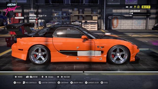 MAZDA RX-7 FAST AND FURIOUS STYLE NEED FOR SPEED HEAT BUILD TUTORIAL. смотреть онлайн