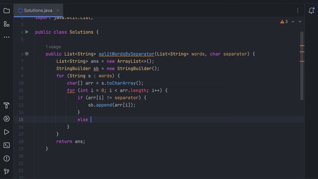 LeetCode 2788 | Split Strings by Separator | Solution explained in Java смотреть онлайн