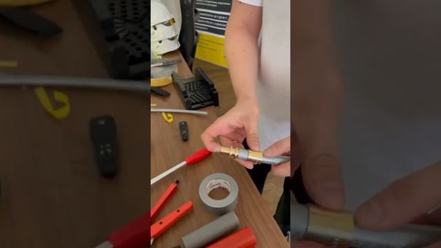 Монтаж латунных аксиальных фитингов смотреть онлайн