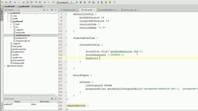 Android Studio Tutorials || Gradle Build Types смотреть онлайн