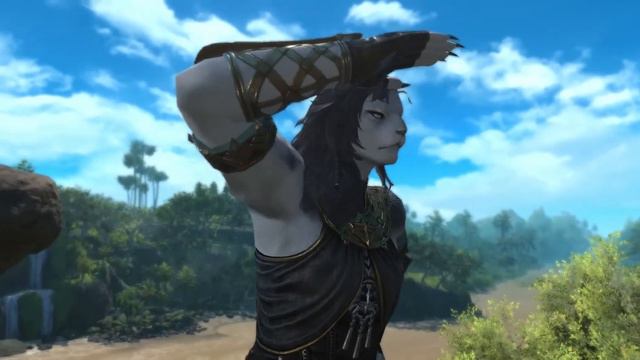 FINAL FANTASY XIV: DAWNTRAIL - New Race “Female Hrothgar” Trailer смотреть онлайн