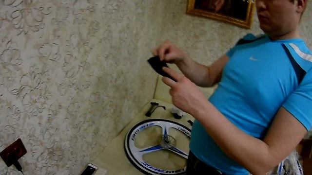 Получил велосипед на литых дисках с AliExpress Алиэкспрес распаковка посылки Shimano смотреть онлайн