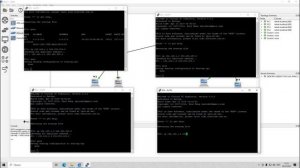 GNS3 Cоздания локальной сети