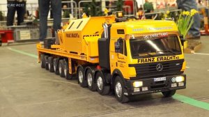 10 AXES RC TRUCK MERCEDES-BENZ!! RC EXCAVATOR, RC TRACTORS, RC BOAT WATERWORLD
