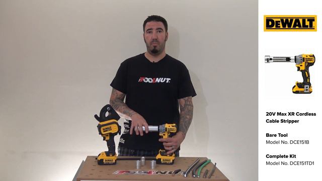 Dewalt DCE151 20V MAX Cordless Cable Stripper - The Tool Nut