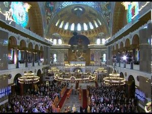 Запись трансляции Патриаршего богослужения в Кронштадтском Морском соборе. Часть 1
