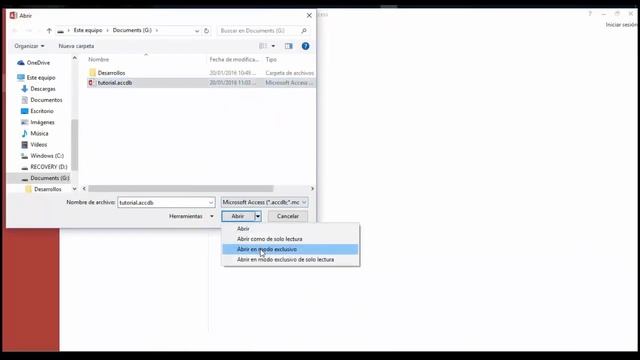 Base de datos Access (protegida), Ucanaccess y Java8 смотреть онлайн