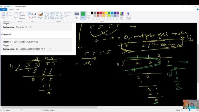 DAY 164 -Remainder on dividing by 11 | Modular Airthmetic | JAVA | C++ GFG POTD 3 Apr смотреть онлайн