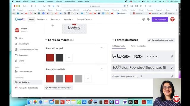 Como usar o Kit Marca no Canva PRO? смотреть онлайн