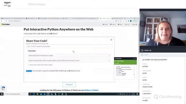 Python - to jest proste! | Amazon STEM Kindloteka 14.01, 11:30 смотреть онлайн