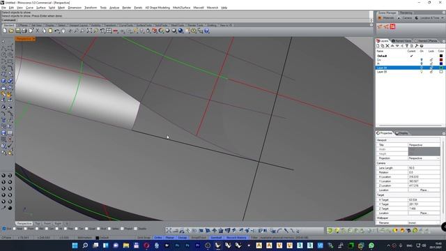 Rhinoceros. Modeling. Моделирование формы (Modeling Form) RUS