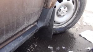 Обновленный Рено Duster. Замена штатных брызговиков