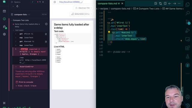 Compare Two Lists Of Elements Examples смотреть онлайн