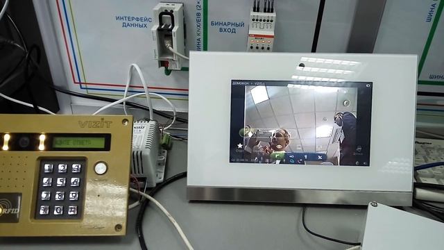 Интеграция ABB Comfort Touch и Домофон Vizit смотреть онлайн