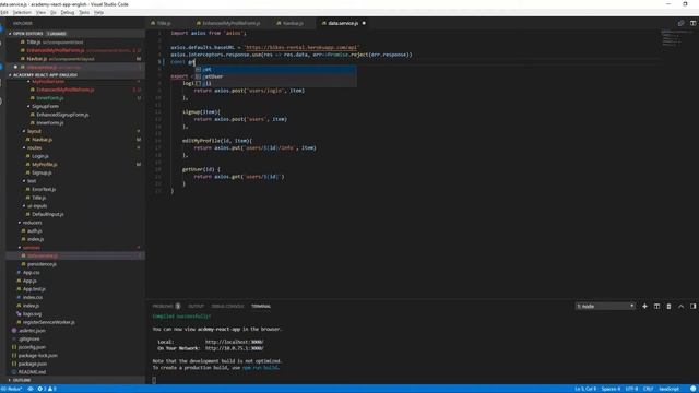 ReactJS Course (in English) - #30 - My Profile Route 3 смотреть онлайн