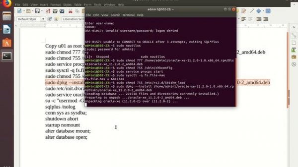 ORACLE Linux Error: 13: Permission denied