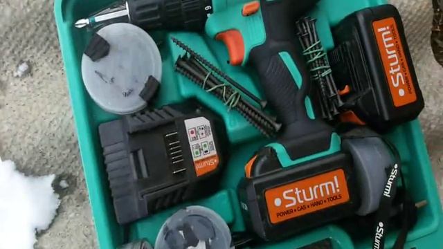 обзор шуруповерта Sturm CD3218L .совет новичкам по выбору шуруповерта смотреть онлайн