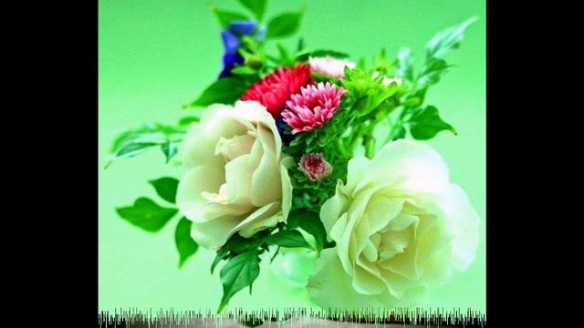 Натюрморт с белыми розами смотреть онлайн