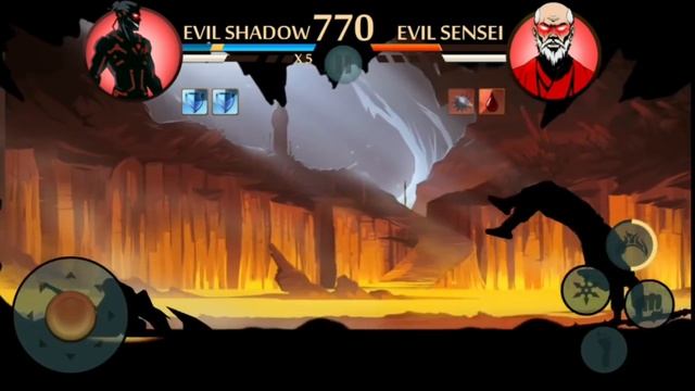 Evil Shadow Vs All Sensei Shadow Fight 2 смотреть онлайн