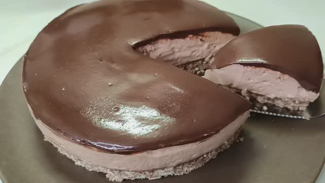 Новогодний торт без яиц, желе, без духовки за 5 минут смотреть онлайн