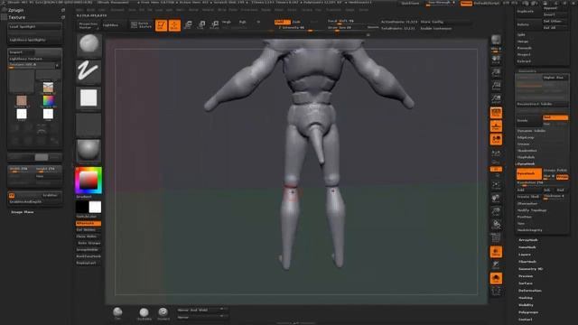 CC01 - ZSphere skeleton - Sketch - ZRemesher - UE4 Prototype смотреть онлайн