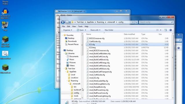 Minecraft 1.1 Mod Installation Tutorial смотреть онлайн