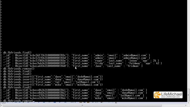 The MongoDB remove() Function смотреть онлайн