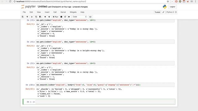 Chapter 5: Regular Expressions in Elasticsearch | Elasticsearch using Python смотреть онлайн