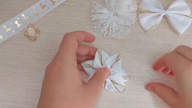 Красивые, объемные бантики на любой случай / Beautiful, Voluminous Bows For Any Occasion