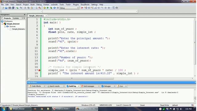 How To Debug a C program in Code Blocks IDE смотреть онлайн
