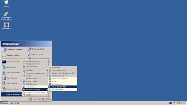 Mudando porta padrão do SQL 2000 смотреть онлайн
