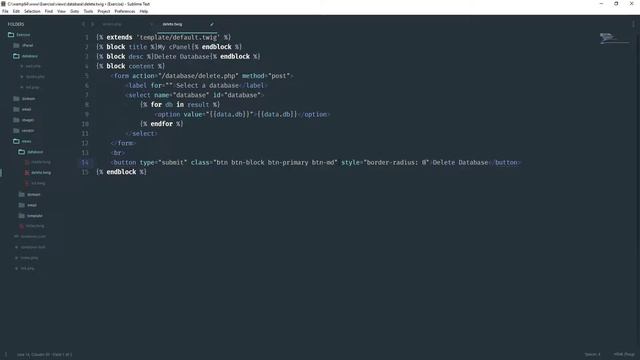 Control cPanel with PHP : Deleting MySQL Databases - Part 13 смотреть онлайн