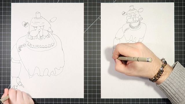 How to draw Dread Bear (FNaF: The Curse of Dread Bear) смотреть онлайн